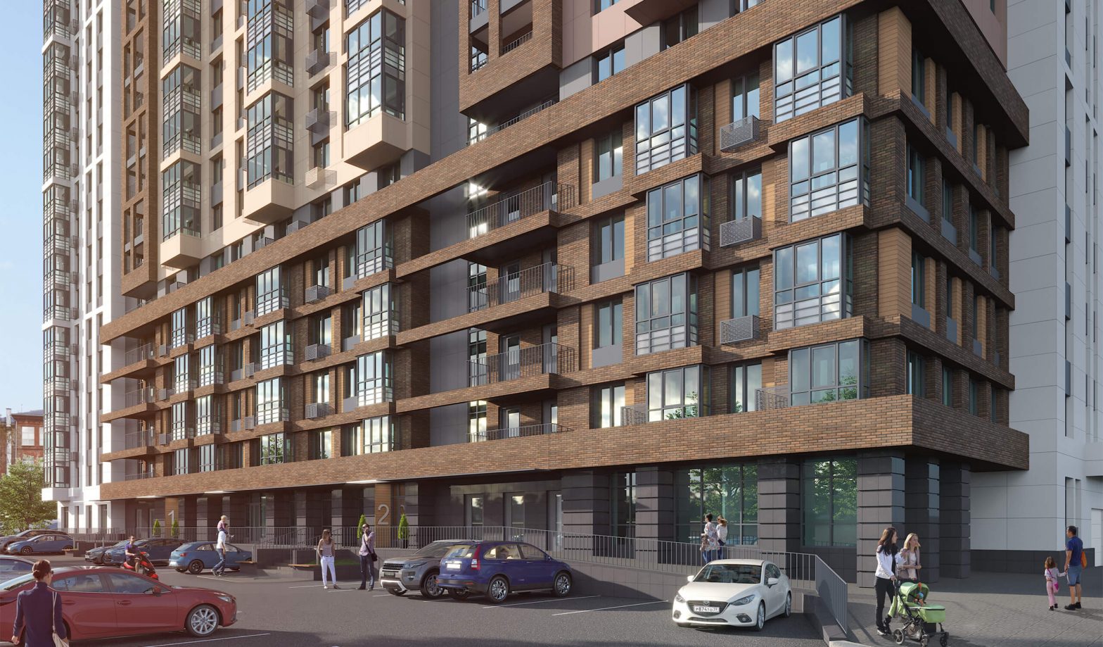 Проект жилого комплекса Nova City в портфолио архитектурного бюро ЛАД